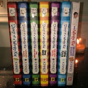 First 6 Diary of A Wimpy Kid series & Movie Diary